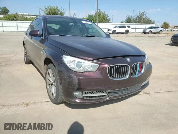 2013 BMW 5 Series 535i Gran Turismo xDrive with VIN WBASP2C59DC339106, listed as a Copart auction lot 76630304 with 130,575 mi miles and Salvage title. Bid and sale history available at DreamBid. Image 10.