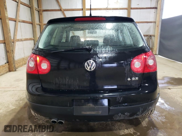 2008 Volkswagen Rabbit S with VIN WVWBA71K98W122346, listed as a Copart auction lot 81162764 with 218,977 mi miles and Salvage title. Bid and sale history available at DreamBid. Image 6.