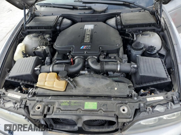 2002 BMW M5 z VIN WBSDE93422CF91970, wystawiony jako Copart lot #55524485 z przebiegiem 132 943 mil mil oraz Tytuł czysty. Historia ofert i sprzedaży dostępna na DreamBid. Obrazek 11.
