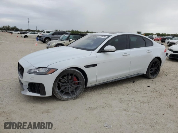 2016 Jaguar XF S with VIN SAJBG4BV1GCY04841, listed as a Copart auction lot 47706155 with 69,737 mi miles and Salvage Title. Bid and sale history available at carsss.com. Image 1.