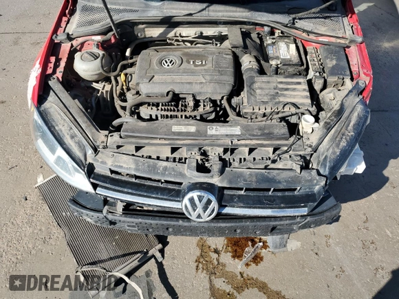 2017 Volkswagen Golf SportWagen S with VIN 3VW017AU6HM522757, listed as a Copart auction lot 55205064 with Not Provided miles and Salvage Title. Bid and sale history available at carsss.com. Image 12.