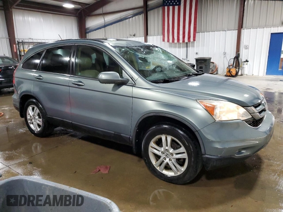 2010 Honda CR-V EX-L z VIN 5J6RE4H73AL041718, wystawiony jako Copart lot #56402815 z przebiegiem 101 051 mil mil oraz Szkoda całkowita • Salvage title. Historia ofert i sprzedaży dostępna na DreamBid. Obrazek 4.