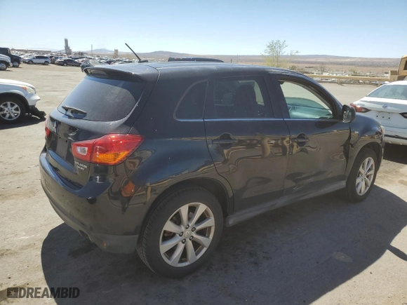2015 Mitsubishi Outlander Sport SE with VIN 4A4AR4AU5FE007260, listed as a Copart auction lot 49485005 with 91,485 mi miles and Salvage Title. Bid and sale history available at carsss.com. Image 3.