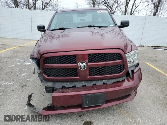 2018 Ram 1500 Express with VIN 1C6RR7FG1JS270118, listed as a Copart auction lot 45672575 with 100,779 mi miles and Salvage Title. Bid and sale history available at carsss.com. Image 5.