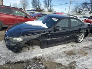 2015 BMW 3 Series 320i xDrive with VIN WBA3C3C55FP664966, listed as a Copart auction lot 42120995 with 155,203 mi miles and Salvage Title. Bid and sale history available at carsss.com. Image 1.