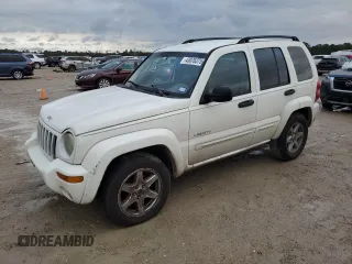 2004 Jeep Liberty Limited with VIN 1J8GK58K14W131283, listed as a Copart auction lot 43076375 with 104,821 mi miles and Salvage Title. Bid and sale history available at carsss.com. Image 1.