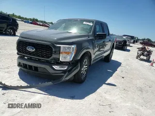 2021 Ford F-150 XL z VIN 1FTEW1CP6MFB40673, wystawiony jako Copart lot #49657215 z przebiegiem 54 083 mil mil oraz Nie do naprawy • Non repairable. Historia ofert i sprzedaży dostępna na DreamBid. Obrazek 11.