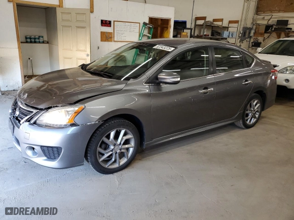 2015 Nissan Sentra S with VIN 3N1AB7AP0FY273010, listed as a Copart auction lot 52343225 with 133,571 mi miles and Salvage Title. Bid and sale history available at carsss.com. Image 1.
