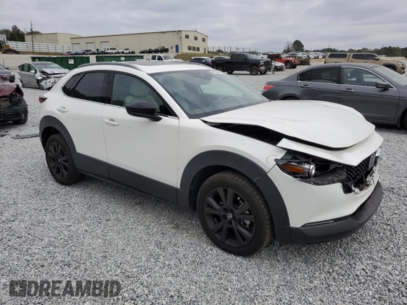 2021 Mazda CX-30 Premium with VIN 3MVDMBDY3MM254756, listed as a Copart auction lot 78054944 with 28,010 mi miles and Salvage Title. Bid and sale history available at carsss.com. Image 4.