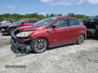 2014 Ford C-Max SEL with VIN 1FADP5BU2EL510422, listed as a Copart auction lot 51390035 with Not Provided miles and Salvage Title. Bid and sale history available at DreamBid. Image 1.