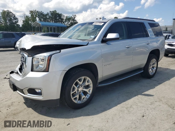 2016 GMC Yukon SLT with VIN 1GKS1BKC1GR413225, listed as a Copart auction lot 66547034 with 56,073 mi miles and Salvage Title. Bid and sale history available at carsss.com. Image 1.