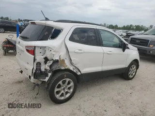 2020 Ford EcoSport SE with VIN MAJ6S3GL3LC313669, listed as a Copart auction lot 53001735 with 66,316 mi miles and Salvage Title. Bid and sale history available at carsss.com. Image 3.