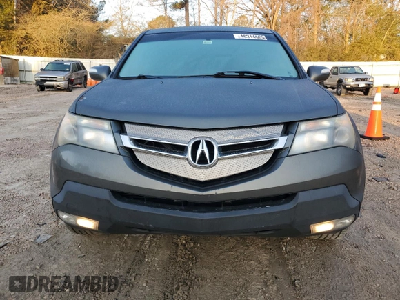 2007 Acura MDX Tech Pkg with VIN 2HNYD28347H539450, listed as a Copart auction lot 46214605 with 171,324 mi miles and Salvage Title. Bid and sale history available at carsss.com. Image 5.