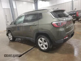 2018 Jeep Compass Latitude with VIN 3C4NJDBB9JT349493, listed as a Copart auction lot 80342714 with 56,041 mi miles and Salvage Title. Bid and sale history available at carsss.com. Image 2.