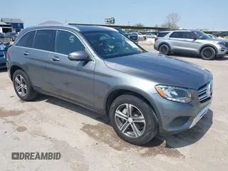 2016 Mercedes-Benz GLC with VIN WDC0G4JB4GF084697, listed as a IAAI auction lot 41929271 with 129,146 mi miles. Bid and sale history available at carsss.com. Image 1.