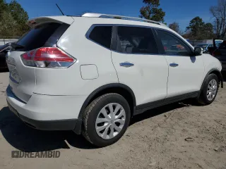 2016 Nissan Rogue SV with VIN JN8AT2MT3GW015826, listed as a Copart auction lot 49307125 with 118,609 mi miles and Salvage Title. Bid and sale history available at carsss.com. Image 3.