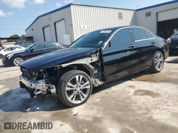 2017 Mercedes-Benz C 300 z VIN 55SWF4JB4HU210578, wystawiony jako Copart lot #58906335 z przebiegiem 34 838 mil mil oraz Szkoda całkowita • Salvage title. Historia ofert i sprzedaży dostępna na DreamBid. Obrazek 1.