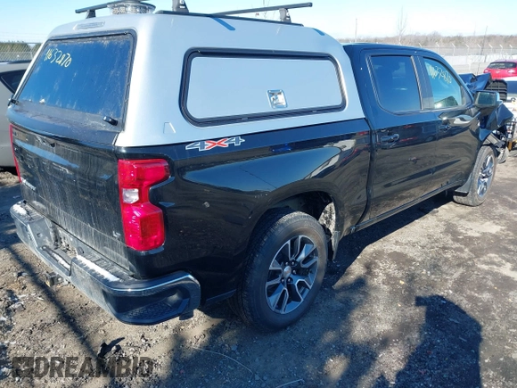 2024 Chevrolet Silverado 1500 LT with VIN 3GCPDKEK4RG454611, listed as a IAAI auction lot 41632870 with 9,013 mi miles. Bid and sale history available at carsss.com. Image 4.