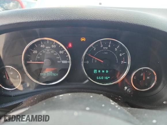2016 Jeep Wrangler Unlimited Sahara with VIN 1C4BJWEG6GL168944, listed as a Copart auction lot 61650615 with 66,016 mi miles and Salvage title. Bid and sale history available at DreamBid. Image 9.
