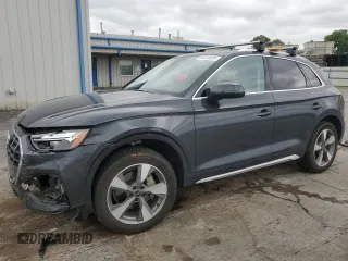 2024 Audi Q5 Premium Plus z VIN WA1BBAFY5R2027549, wystawiony jako Copart lot #55025835 z przebiegiem 31 779 mil mil oraz Szkoda całkowita • Salvage title. Historia ofert i sprzedaży dostępna na DreamBid. Obrazek 1.