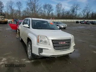2017 GMC Terrain SLE with VIN 2GKFLSEKXH6178349, listed as a Copart auction lot 45025525 with 104,017 mi miles and Salvage Title. Bid and sale history available at DreamBid. Image 11.