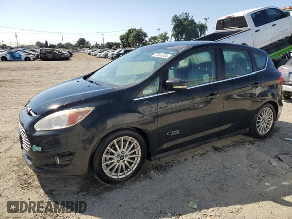 2014 Ford C-Max SEL with VIN 1FADP5CU6EL515105, listed as a Copart auction lot 72835204 with 98,092 mi miles and Salvage Title. Bid and sale history available at carsss.com. Image 1.