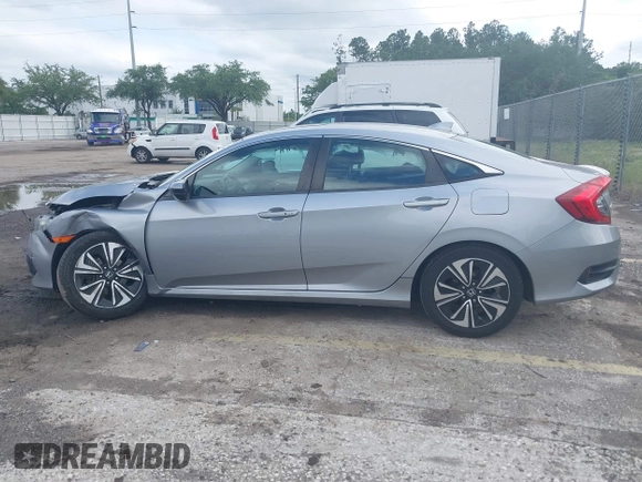 2017 Honda Civic Sedan EX-L with VIN 2HGFC1F73HH654625, listed as a IAAI auction lot 41962609 with 77,991 mi miles. Bid and sale history available at carsss.com. Image 14.