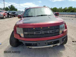 2014 Ford F-150 SVT Raptor with VIN 1FTFW1R60EFA69717, listed as a Copart auction lot 67408424 with 184,866 mi miles and Salvage Title. Bid and sale history available at carsss.com. Image 5.