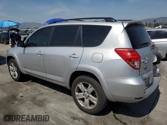 2007 Toyota RAV4 Sport with VIN JTMZD32V275034217, listed as a Copart auction lot 52199195 with 125,692 mi miles and Salvage Title. Bid and sale history available at carsss.com. Image 2.