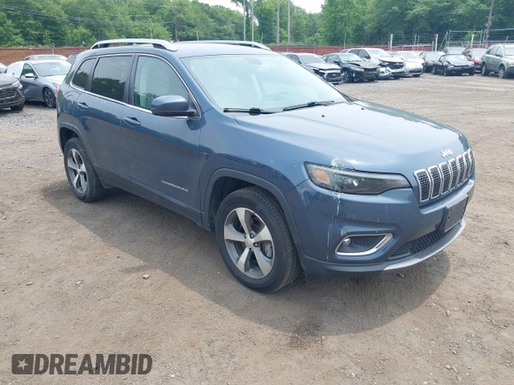 2020 Jeep Cherokee Limited with VIN 1C4PJMDX3LD603242, listed as a IAAI auction lot 42499494 with 51,491 mi miles and . Bid and sale history available at DreamBid. Image 1.