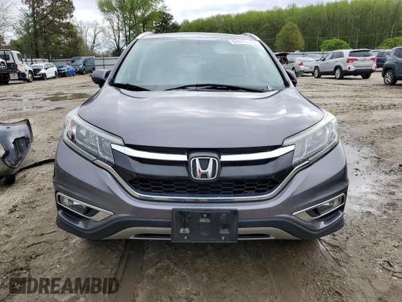 2015 Honda CR-V EX-L with VIN 2HKRM4H73FH667497, listed as a Copart auction lot 51910525 with 117,443 mi miles and Salvage Title. Bid and sale history available at carsss.com. Image 5.