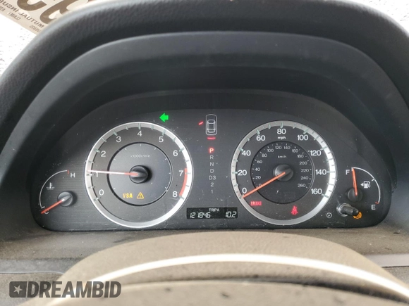 2008 Honda Accord EX-L с VIN 1HGCP36838A085804, выставлен на аукционе Copart как лот 59553455 с пробегом 121 846 миль миль и Списание • Salvage title. История ставок и продаж доступна на DreamBid. Изображение 9.