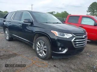 2020 Chevrolet Traverse High Country with VIN 1GNERNKW3LJ186049, listed as a IAAI auction lot 42010235 with 125,847 mi miles and . Bid and sale history available at DreamBid. Image 1.