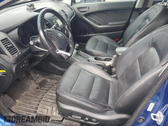 2014 Kia Forte EX with VIN KNAFZ4A89E5202094, listed as a Copart auction lot 52289655 with 57,566 mi miles and Clean Title. Bid and sale history available at carsss.com. Image 7.