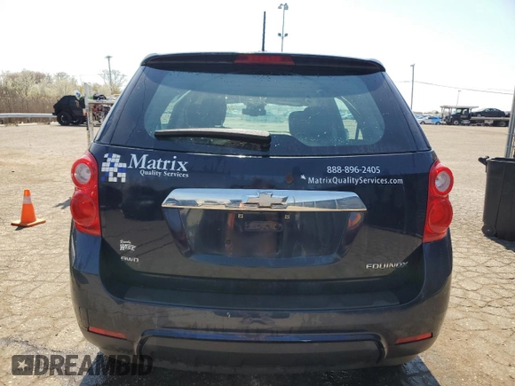 2015 Chevrolet Equinox LS with VIN 2GNFLEEK7F6201703, listed as a Copart auction lot 54156565 with 225,716 mi miles and Clean Title. Bid and sale history available at carsss.com. Image 6.
