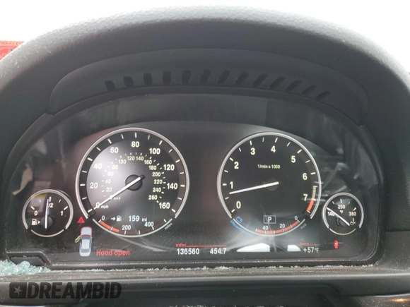 2014 BMW 5 Series 535i xDrive z VIN WBA5B3C5XED539389, wystawiony jako Copart lot #57290835 z przebiegiem 136 560 mil mil oraz Szkoda całkowita • Salvage title. Historia ofert i sprzedaży dostępna na DreamBid. Obrazek 9.