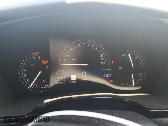 2019 Cadillac XT5 Luxury FWD with VIN 1GYKNCRS7KZ246052, listed as a Copart auction lot 51918065 with 66,304 mi miles and Salvage Title. Bid and sale history available at DreamBid. Image 9.