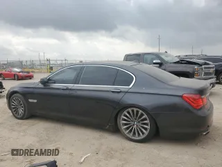 2012 BMW 7 Series 750Li with VIN WBAKB8C59CC962970, listed as a Copart auction lot 54011145 with 111,007 mi miles and Clean Title. Bid and sale history available at carsss.com. Image 2.