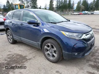 2017 Honda CR-V EX-L with VIN 2HKRW2H83HH665632, listed as a IAAI auction lot 41923536 with 71,382 mi miles. Bid and sale history available at carsss.com. Image 1.