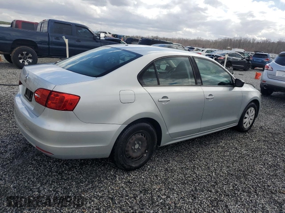 2011 Volkswagen Jetta Sedan S with VIN 3VW1K7AJ0BM306403, listed as a Copart auction lot 46813155 with 90,191 mi miles and Salvage Title. Bid and sale history available at carsss.com. Image 3.