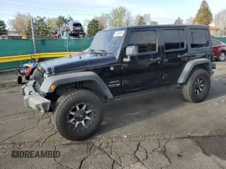 2018 Jeep Wrangler Unlimited Sport S z VIN 1C4BJWDG8JL883216, wystawiony jako Copart lot #54784825 z przebiegiem 96 581 mil mil oraz Szkoda całkowita • Salvage title. Historia ofert i sprzedaży dostępna na DreamBid. Obrazek 1.
