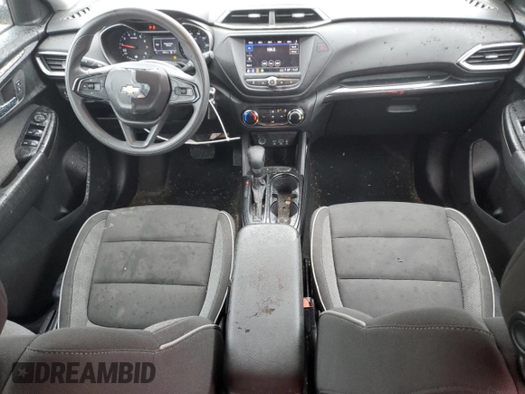 2021 Chevrolet TrailBlazer LS with VIN KL79MMS20MB126917, listed as a Copart auction lot 49863315 with 56,945 mi miles and Salvage Title. Bid and sale history available at carsss.com. Image 8.