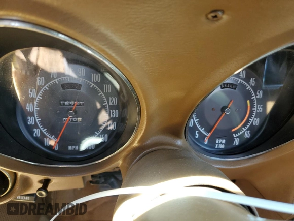 1972 Chevrolet Corvette with VIN 1Z67K2S526847, listed as a Copart auction lot 56734643 with 16,981 mi miles and Salvage title. Bid and sale history available at DreamBid. Image 9.