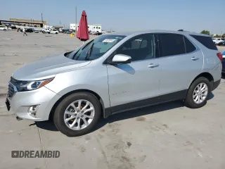 2020 Chevrolet Equinox LT with VIN 3GNAXJEV9LL330986, listed as a Copart auction lot 74570814 with 69,684 mi miles and Salvage title. Bid and sale history available at DreamBid. Image 1.