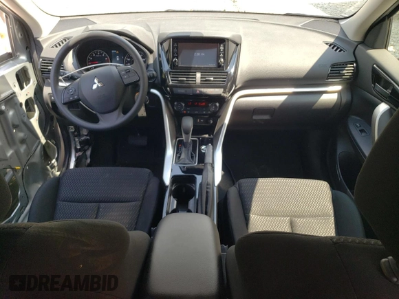 2025 Mitsubishi Eclipse Cross ES with VIN JA4ATUAA0SZ005444, listed as a Copart auction lot 59668715 with 321 mi miles and Salvage title. Bid and sale history available at DreamBid. Image 8.