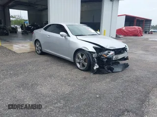 2010 Lexus IS 250 C z VIN JTHFF2C25A2504310, wystawiony jako IAAI lot #42246891 z przebiegiem 147 636 mil mil oraz . Historia ofert i sprzedaży dostępna na DreamBid. Obrazek 1.