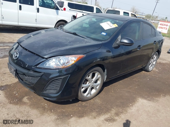 2011 Mazda Mazda3 i Sport with VIN JM1BL1UF8B1494979, listed as a IAAI auction lot 41461445 with 163,534 mi miles. Bid and sale history available at carsss.com. Image 18.