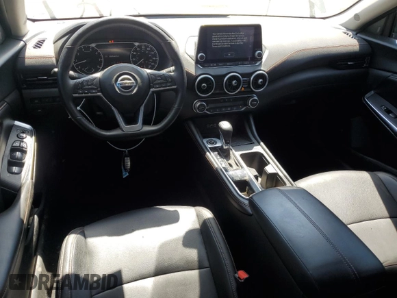 2023 Nissan Sentra SR with VIN 3N1AB8DV8PY271569, listed as a Copart auction lot 52112895 with 30,470 mi miles and Salvage Title. Bid and sale history available at DreamBid. Image 8.
