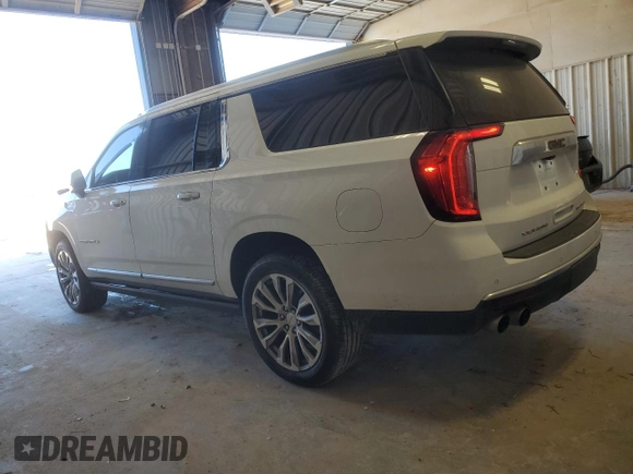 2022 GMC Yukon XL Denali with VIN 1GKS2JKL5NR133425, listed as a Copart auction lot 47168185 with 119,287 mi miles and Salvage Title. Bid and sale history available at carsss.com. Image 2.
