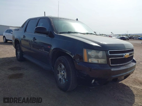 2007 Chevrolet Avalanche LTZ with VIN 3GNFK12317G113566, listed as a IAAI auction lot 41939386 with 297,959 mi miles and . Bid and sale history available at DreamBid. Image 1.